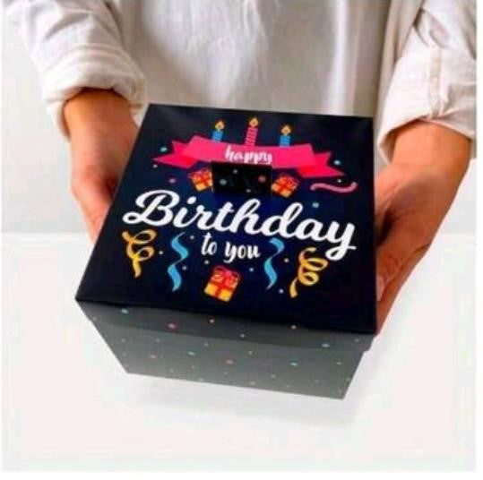 Boys Butterfly Surprise Box β Custom Birthday Gift Box