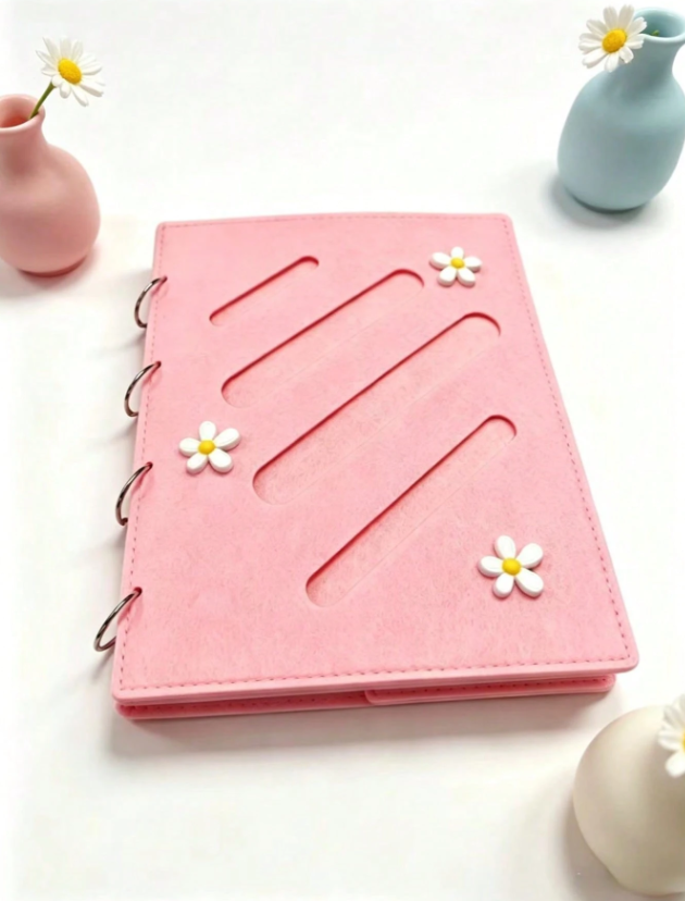 Girls Hair Clip & Bow Organizer Book
