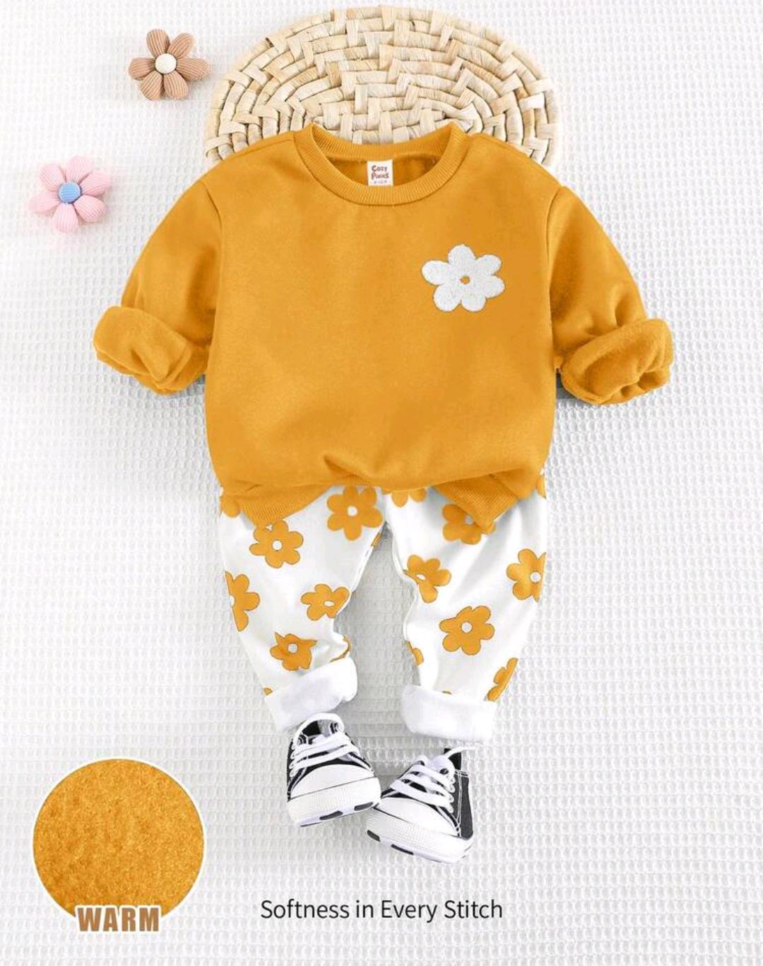 Baby Sweatshirt and Trousers 2-Piece Set