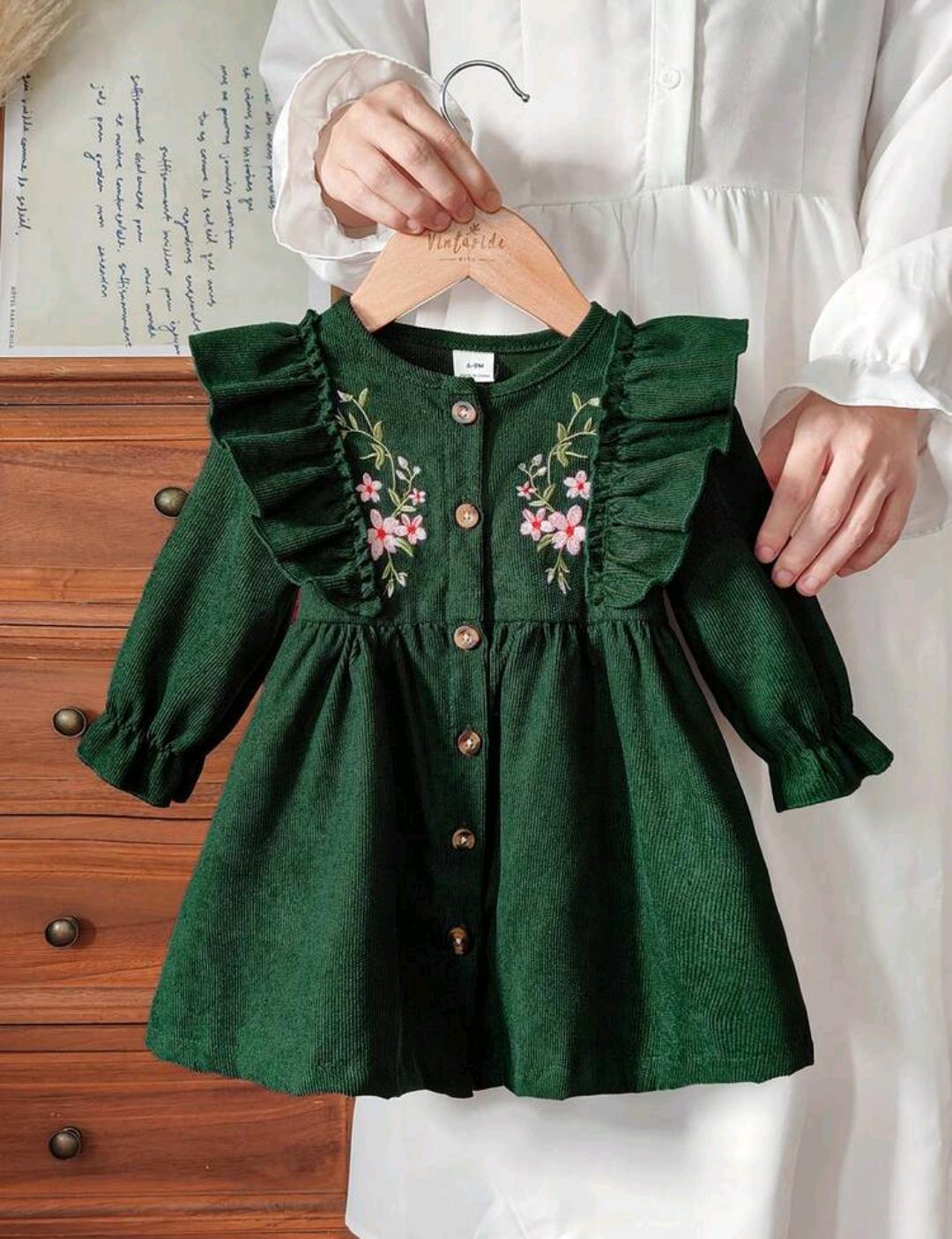 Baby Girl Corduroy Frock