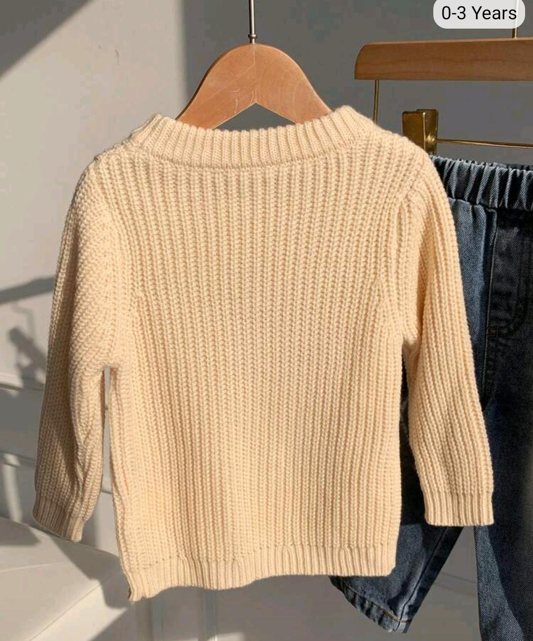 Knitted Sweater for Babies & Toddlers
