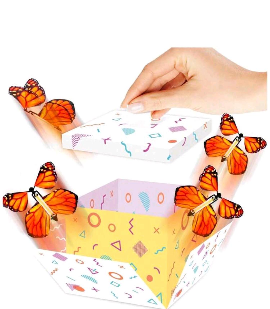 Boys Butterfly Surprise Box – Custom Birthday Gift Box