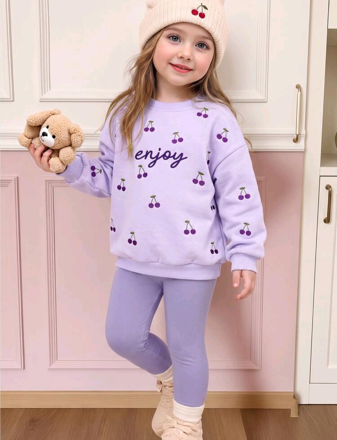 Girls Sweatshirt & Leggings Set | Ages 4–7