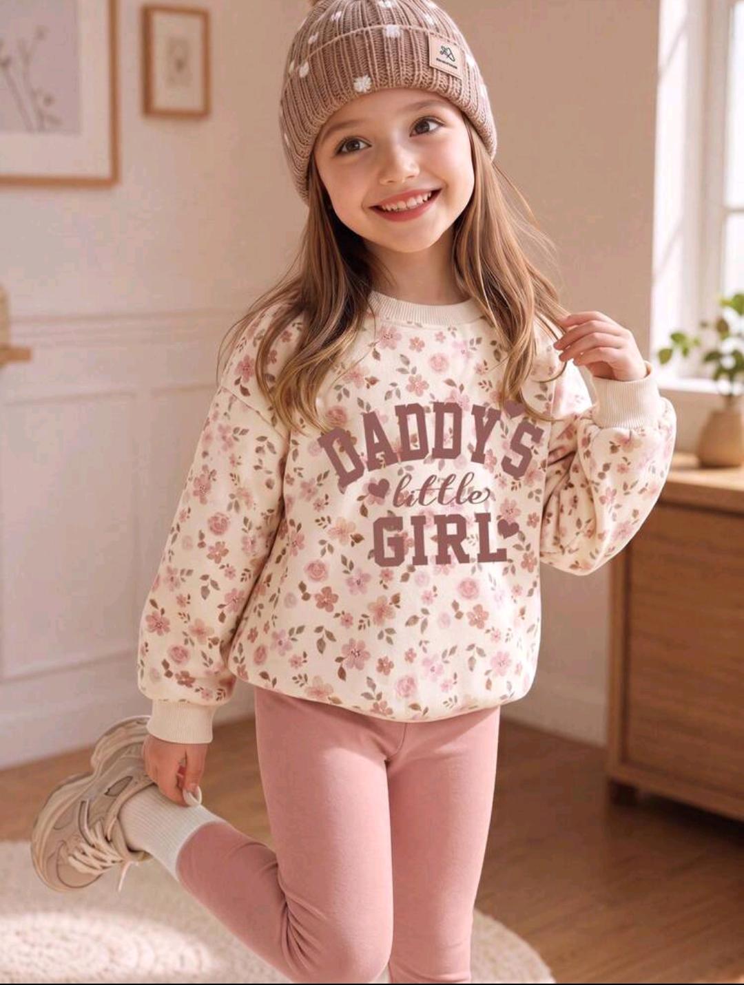 Girls Sweatshirt & Leggings Set | Ages 4–7