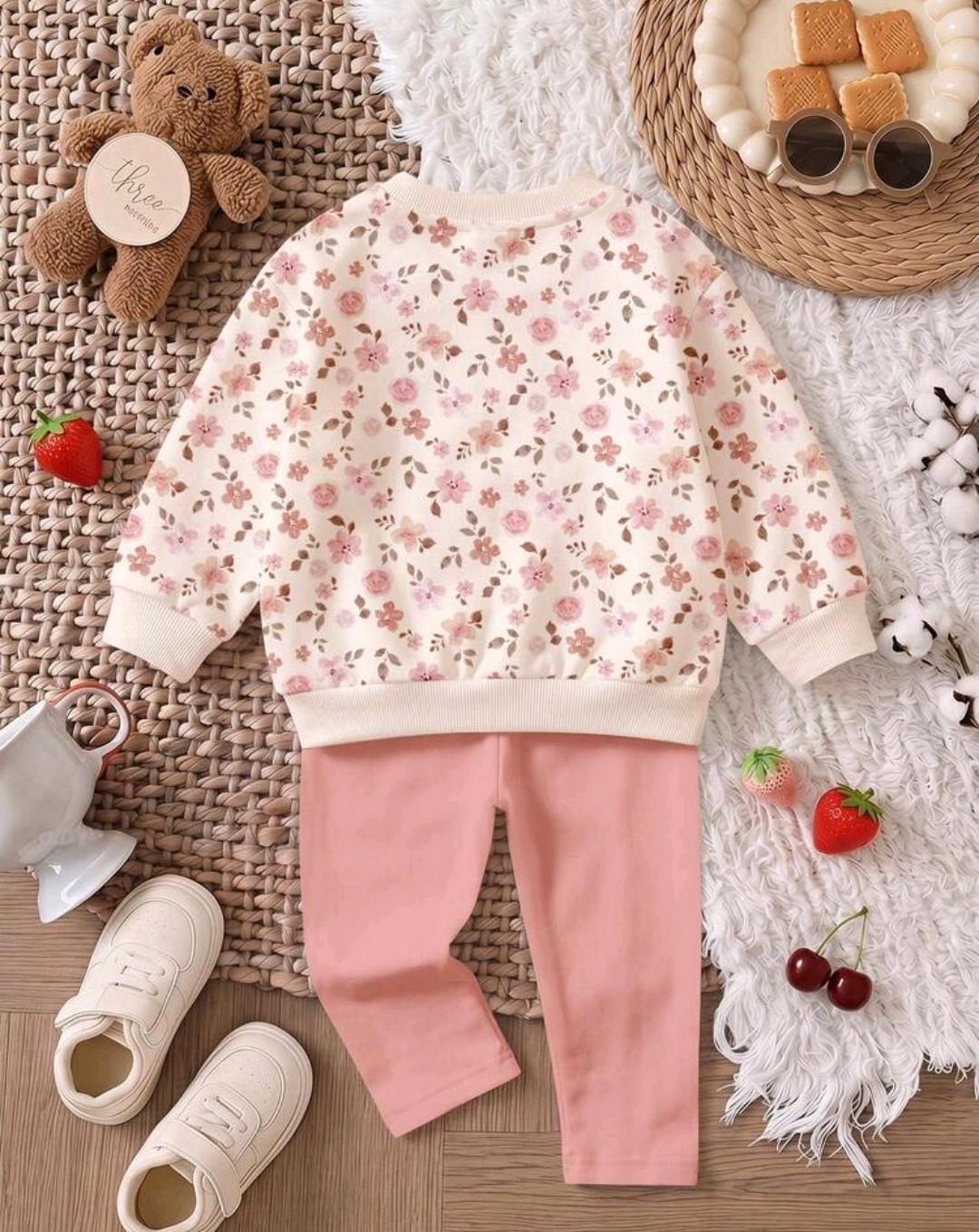 Girls Sweatshirt & Leggings Set | Ages 4–7