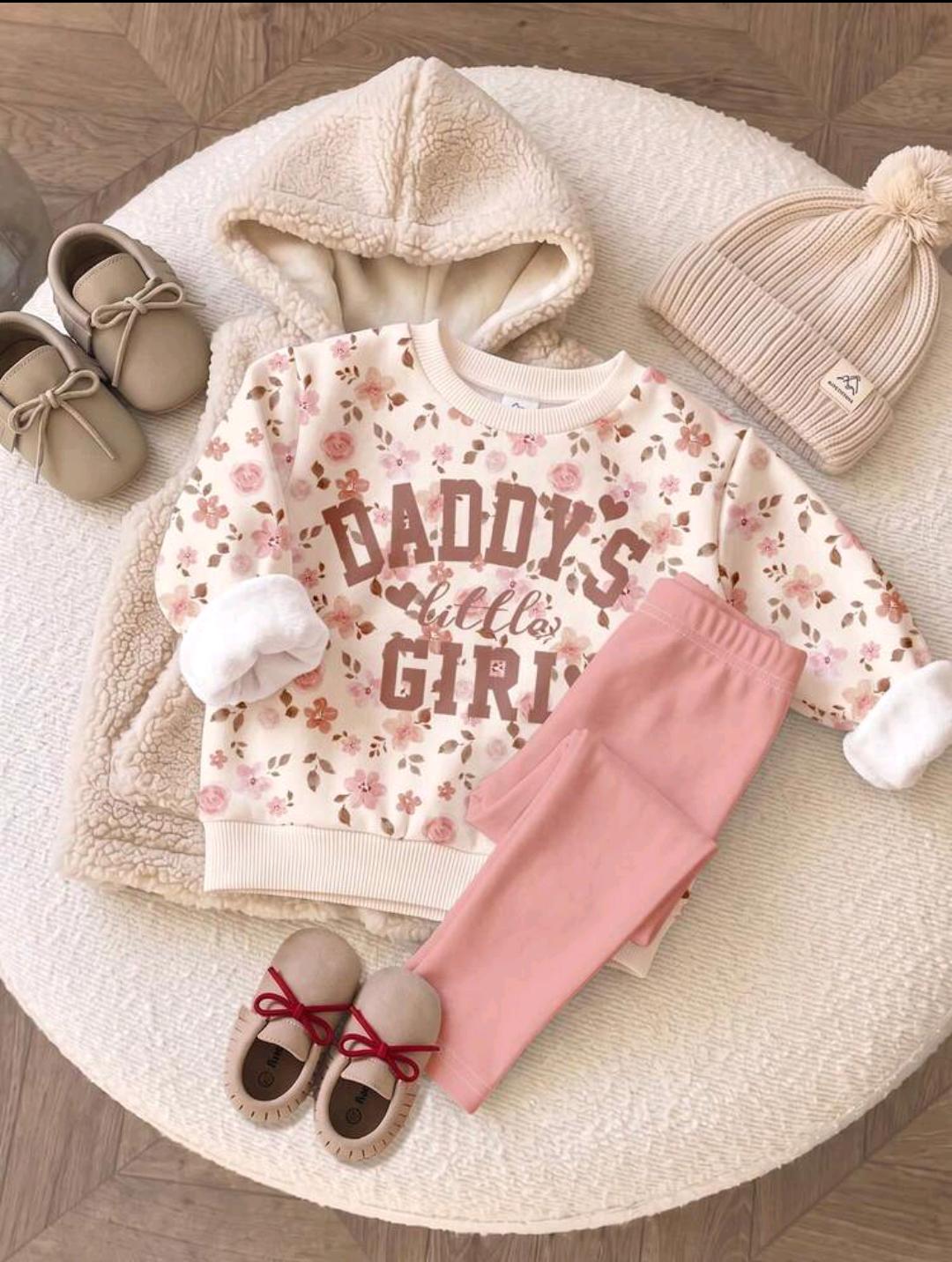 Girls Sweatshirt & Leggings Set | Ages 4–7