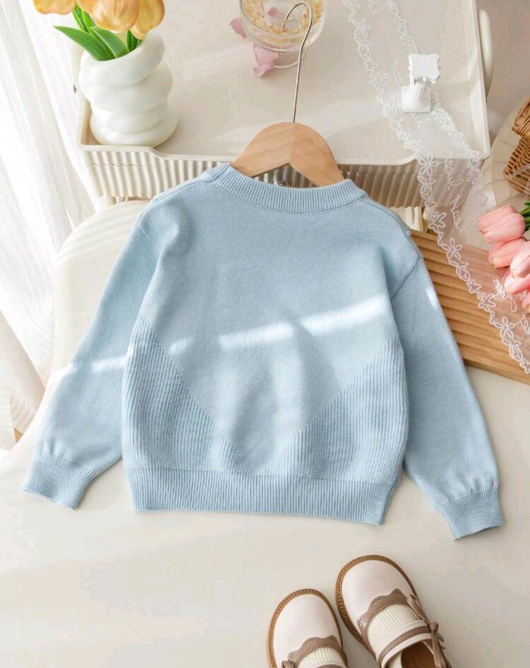 Girls Bows argyle Sweater | Ages 4–7