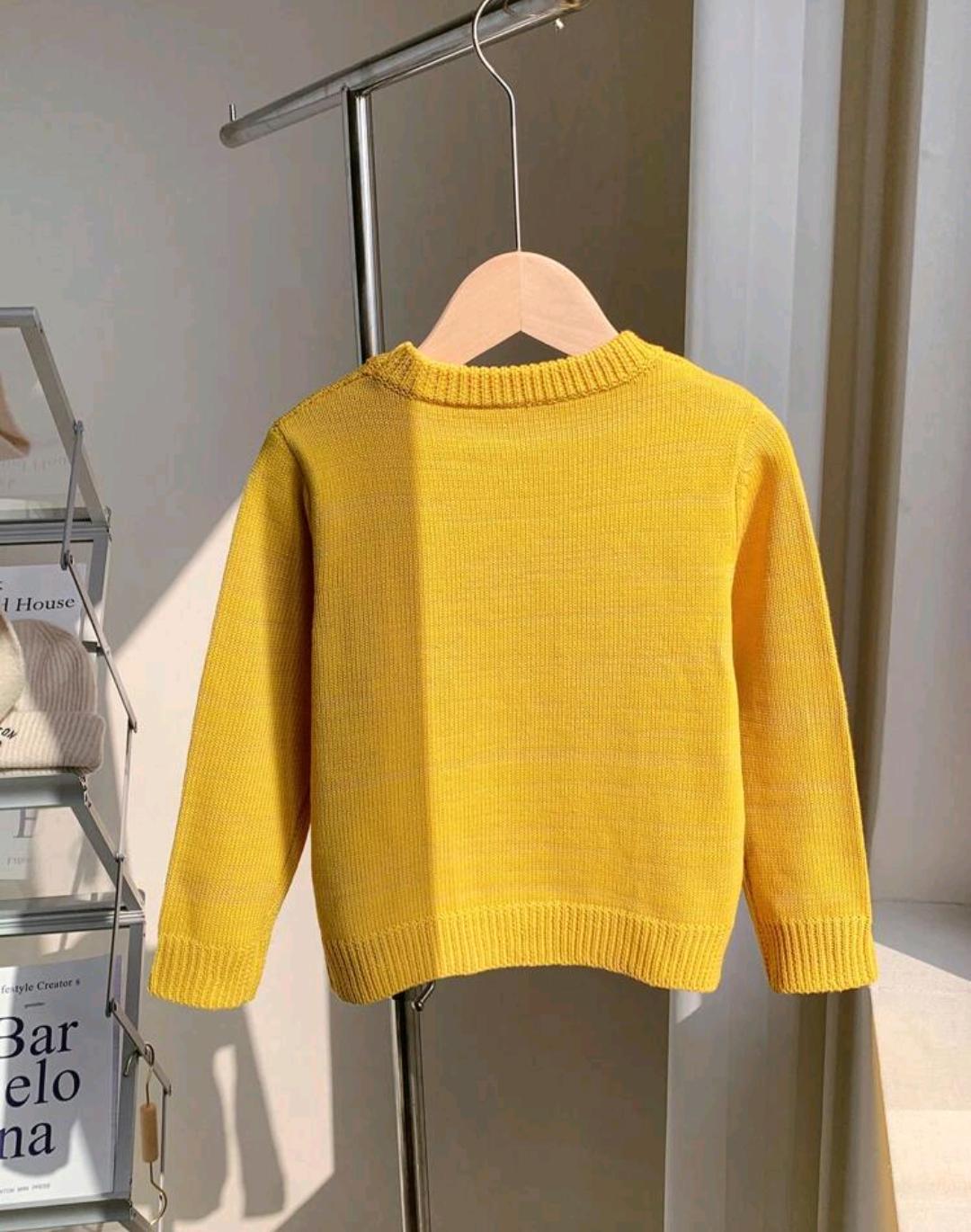 Kids Knitted Sweater | 2 Colors | Ages 4–7