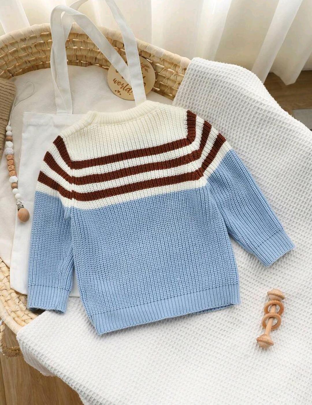Kids Knitted Sweater | 2 Colors | Ages 4–7