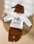 Hello I Am New Here Newborn Coming Home Set